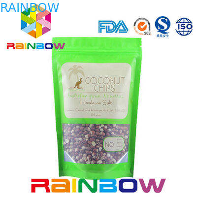 가장 신선한 원료 주머니는을 가진 인쇄/음식 급료 포장으로 포장하는 알루미늄 호일을 위로 서 있습니다