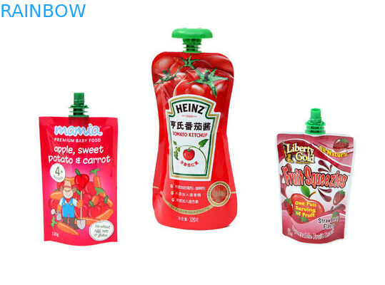 환경 보호 액체를 위한 최고 주둥이를 가진 튼튼한 주둥이 부대