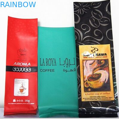 매트 알루미늄 호일 측 삼각천 포일 주머니 포장 쿼드 물개 포장 부대