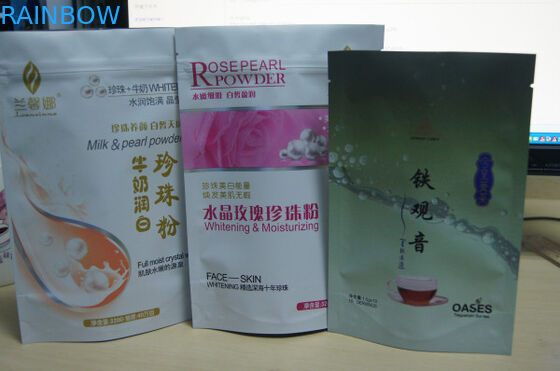 플라스틱 매트 알루미늄 호일은 친절한 주머니 방습 Eco를 위로 서 있습니다