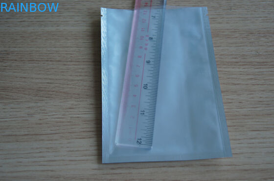 Zip 자물쇠를 가진 Malar 플라스틱 부대를 포장하는 재사용할 수 있는 3개의 측에 의하여 밀봉되는 포일 주머니