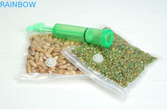 래미네이트 3 면 진공 펌핑 에어백 식품 진공 밀봉 가방