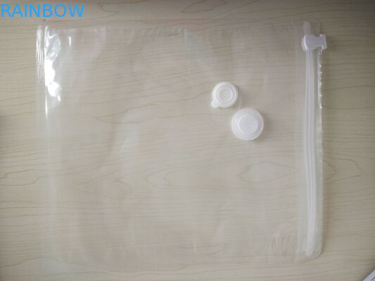 채소 및 과일을 위한 공기 밸브가 있는 복합 냉동식품 진공 밀폐 봉지