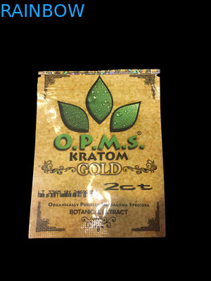 Kratom 초본 향 포장 Zip 자물쇠 부대, 3ct OPMS는 Kratom 부대를 요약합니다