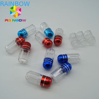 코뿔소 성 캡슐 플라스틱 알약 병 / Empry 캡슐 컨테이너