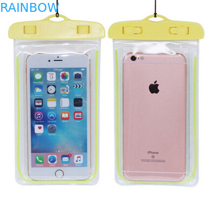 PVC 방수 전화 주머니 부대를 포장하는 주문 플라스틱 주머니