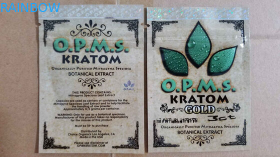 주문 kratom 초본 향 포장은/3ct OPMS kratom 부대를 요약합니다