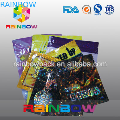 주문을 받아서 만들어진 4g/10g 초본 향 포장/화향 Ziplock는 자루에 넣습니다