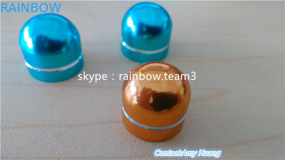 성약용 재사용 가능한 작은 플라스틱 용기 / 금속 둥근 캡슐 모양의 병