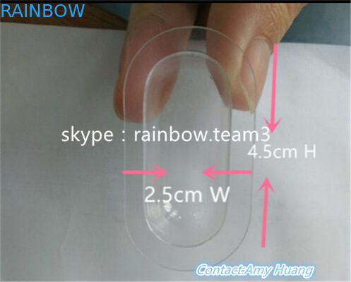 성약용 재사용 가능한 작은 플라스틱 용기 / 금속 둥근 캡슐 모양의 병