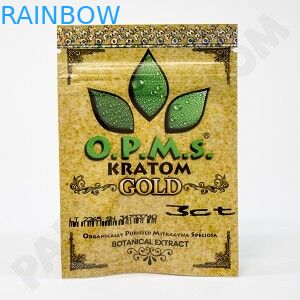 식물 추출물 포일 주머니 포장 알루미늄 호일 ziplock는 캡슐 포장을 자루에 넣습니다