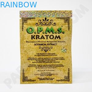 식물 추출물 포일 주머니 포장 알루미늄 호일 ziplock는 캡슐 포장을 자루에 넣습니다