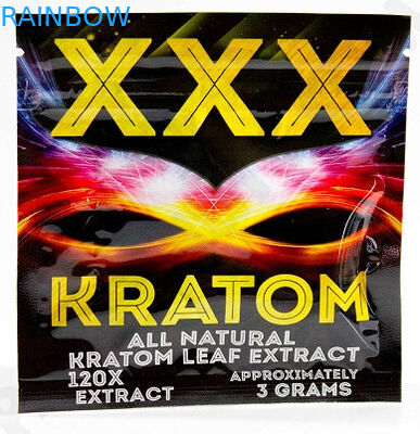 3g Xxx Kratom 분말 지플락 부대/Kratom 초본 향 포장 부대