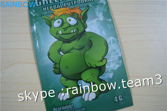 초본 향 부대 3 분말을 위한 1g /2g /3g/4g/5g 향낭 부대를 위한 옆 물개 지퍼 부대/주문 초본 향 부대