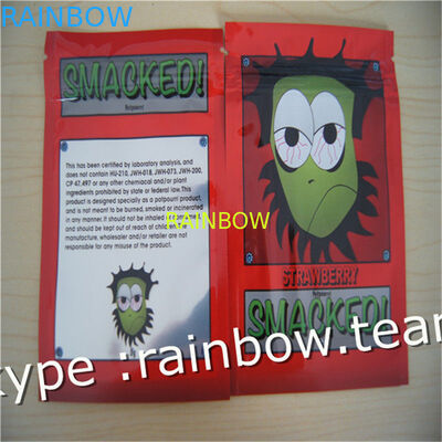 초본 향 부대 3 분말을 위한 1g /2g /3g/4g/5g 향낭 부대를 위한 옆 물개 지퍼 부대/주문 초본 향 부대