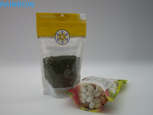 개인 상표는 지퍼 주머니, 간식 포장 알루미늄 호일을 위로 서 있습니다