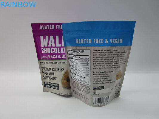 개인 상표는 지퍼 주머니, 간식 포장 알루미늄 호일을 위로 서 있습니다