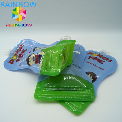 Eco 친절한 음식 액체 주둥이는/자루에 넣어 주둥이 관과 숟가락으로 포장하