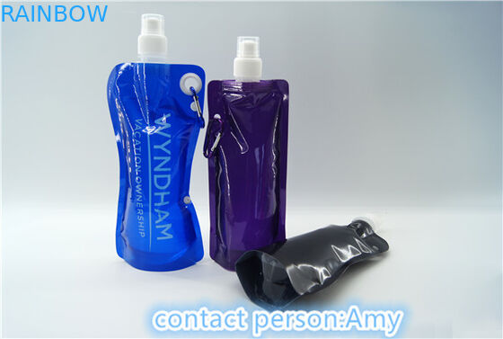 방수 에너지 음료 지플락 액체 저장은 야자열매 음료 사용을 자루에 넣습니다