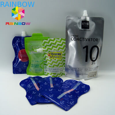 인쇄되는 재사용할 수 있는 유아식 주둥이 주머니 포장, 주문을 받아서 만들어진 크기