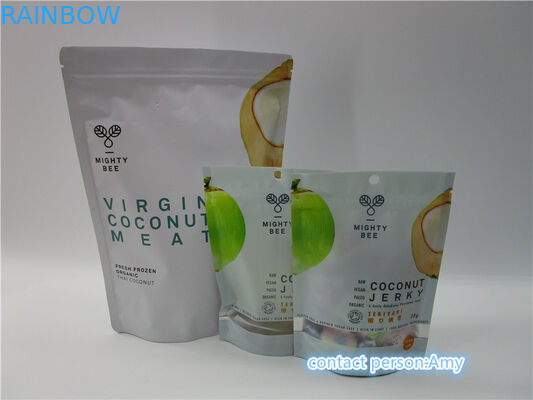 애완 동물 + 알루미늄 + PE 야자열매 변덕스러운 식사 부대 포장 광택이 없는 끝/광택 있는 끝