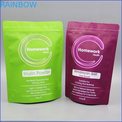 재사용할 수 있는 Zip 1회분의 커피 봉지는 포일이 일렬로 세운 벨브 커피/차/분말 포장 주머니를 위로 서 있습니다