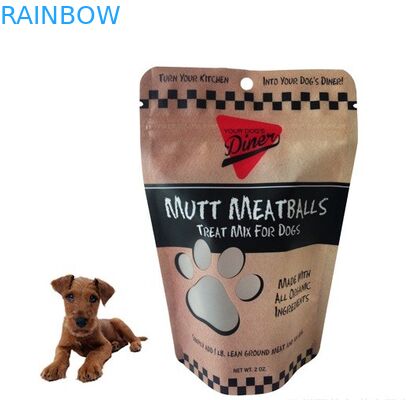 애완 동물 먹이 포장 고양이/개밥/애완 동물 먹이를 위한 포장 부대/측 삼각천 알루미늄 호일 주머니