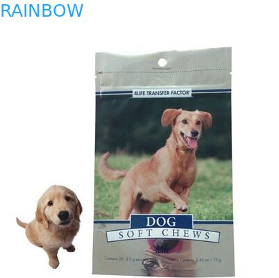 애완 동물 먹이 포장 고양이/개밥/애완 동물 먹이를 위한 포장 부대/측 삼각천 알루미늄 호일 주머니