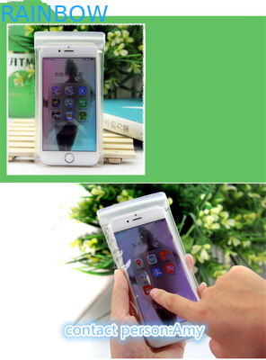 포장하는 EVA 플라스틱 주머니, 휴대폰을 위한 서리로 덥은 슬라이더 지퍼 부대