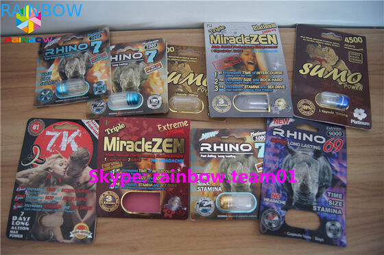 명확한 플라스틱 성 약병, 제공되는 소비자 서비스를 포장하는 SGS 종이상자