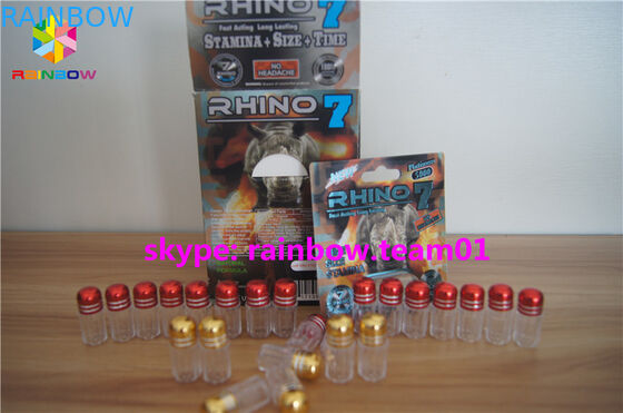 주문을 받아서 만들어진 탄알 플라스틱 약병, 금속 모자를 가진 플라스틱 약 병