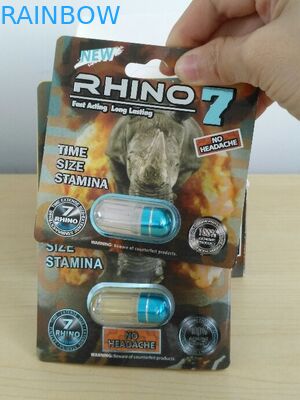 OEM ODM 종이상자 포장 남성 성 증진 알약 콘테이너