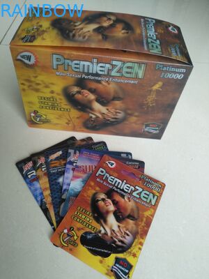 남성 증진 알약은 물집 포장 종이/PP 물자를 맑게 합니다