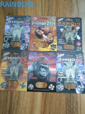 남성 증진 알약은 물집 포장 종이/PP 물자를 맑게 합니다