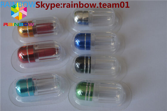 코뿔소 반지 모자 캡슐을 가진 판매 성 약병을 위한 빈 약병은 콘테이너 도매 약병을 형성했습니다