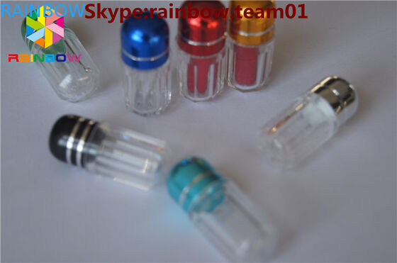 빈 플라스틱은 금속 모자 물집 rhino7를 요약합니다 & 코뿔소 25 빈 색깔 캡슐 빈 플라스틱 캡슐은 상자를 요약합니다