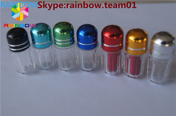 블랙 엠바 코뿔소 약약 캡슐 용기 플라스틱 빈 성약 병 성약 병 용기