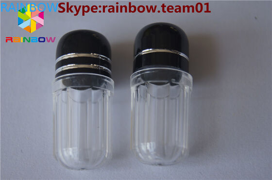 블랙 엠바 코뿔소 약약 캡슐 용기 플라스틱 빈 성약 병 성약 병 용기