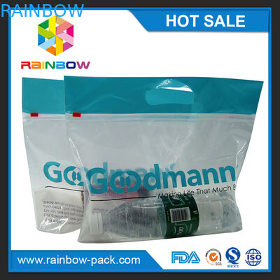 주문을 받아서 만들어진 로고는 부대 hange 구멍을 가진 주문 냄새 증거 부대 슬라이더 지플락 과일 포장 부대를 인쇄했습니다