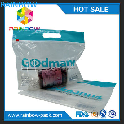 주문을 받아서 만들어진 로고는 부대 hange 구멍을 가진 주문 냄새 증거 부대 슬라이더 지플락 과일 포장 부대를 인쇄했습니다