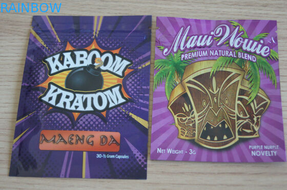 1G 3g 4g 5g 포장하는 초본 향의 10 그램 부대, 작은 지플락 향미료 부대