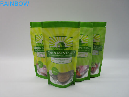 까만 플라스틱 Ziplock는 의학 마리화나/담배/초본/향미료 패킹을 자루에 넣습니다