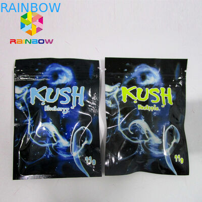 포장하는 Resealable 향미료 초본 향은, 지플락 mylar 1닢의 옆 명확한 자루에 넣습니다