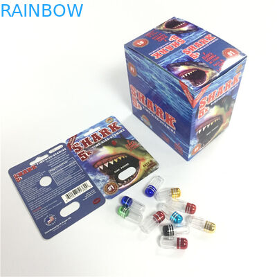 라이노 7/ 코뿔소 69 / Tiger/ 블랙 맴바 피임약을 위한 미국 시장 성 피임약 종이 기포 카드 팩크가잉