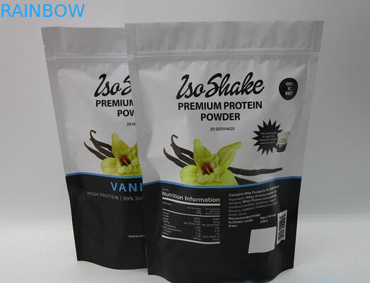 FDA는 유장 단백질 poweder 1kg를 위한 지퍼 음식 주머니를 위로 서 있습니다