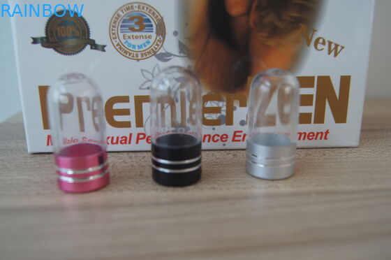 비어있는 플라스틱 약병 병 캡슐 모양 컨테이너 병 PremierZen 3d 카드 포장