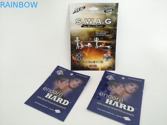 방습 박층으로 이루어지는 Mylar 포일 알약 부대를 포장하는 정제 약 포일 주머니