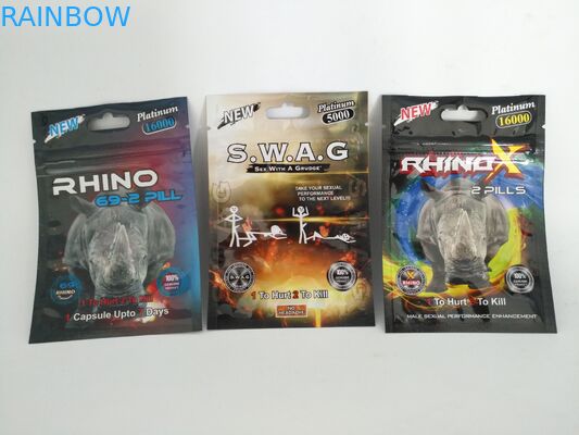 박판으로 만들어진 음식 포일 주머니 포장 앙코르 단단한 의학 지플락 알약 부대