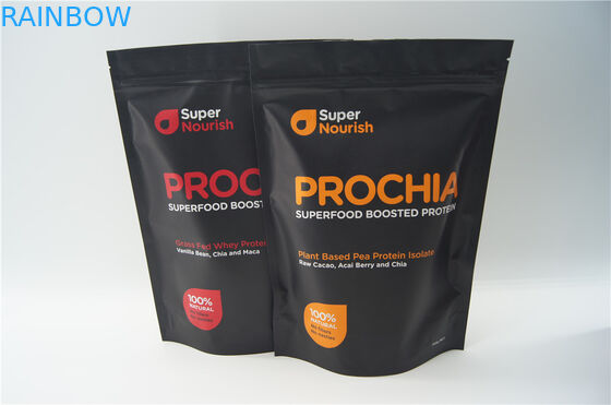 SGS는 향미료 포장 부대 냄새 증거 지플락 알루미늄 호일 부대를 위로 서 있습니다