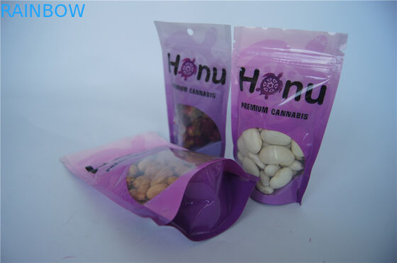 다른 과일 풍미를 위한 지플락 작은 THC/CBD 알루미늄 호일 지퍼 정상 부대 양념을 치십시오